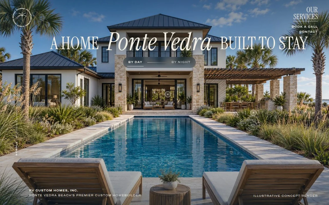 PV Custom Homes, illustrative concept presentation